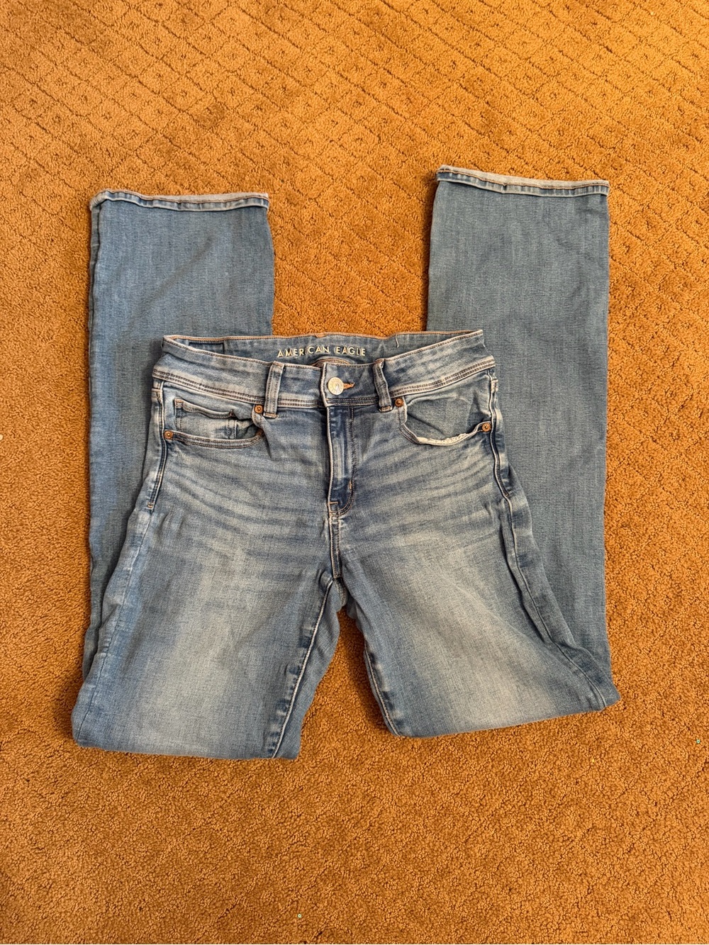 American Eagle Women's Kick Boot Super Stretch Jeans Size 10 X-Long